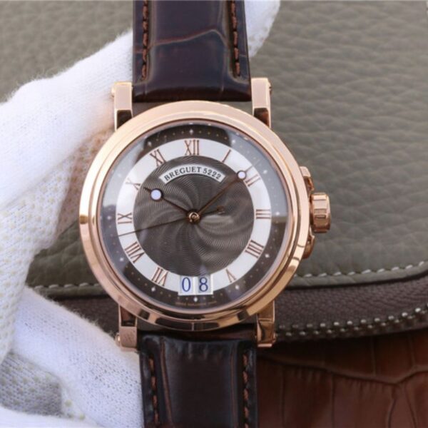 Breguet Marine Big Date 5817 5817BR/Z2/5V8 GF Factory Black Dial