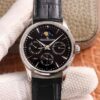 Jaeger-LeCoultre Master Ultra Thin Moon Perpetual Calendar 1308470 V9 Factory Black Dial