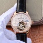 Jaeger-LeCoultre Master Complication Functions Tourbillon 18K Rose Gold Diamonds Dial
