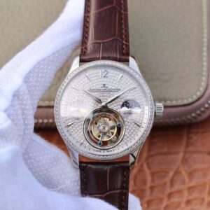 Jaeger-LeCoultre Master Complication Functions Tourbillon White Gold Diamonds Dial