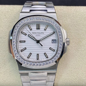 Patek Philippe Nautilus 5713/1G-010 PPF Factory V4 White Dial