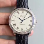 Glashutte Original Senator Excellence V4 1-39-52-01-02-04 FK Factory Diamond Bezel White Dial