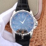 ZF Factory Roger Dubuis Excalibur Knights Of The Round Table II RDDBEX0511 Stainless Steel Black Dial M9015