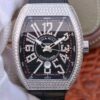 Franck Muller V45.SC.DT.D.NBR.CD.5N.NR Super Clone Watch Black Dial: Price, Pictures, Videos, Reviews.