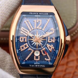 Franck Muller Vanguard V45 25th Anniversary Blue Dial