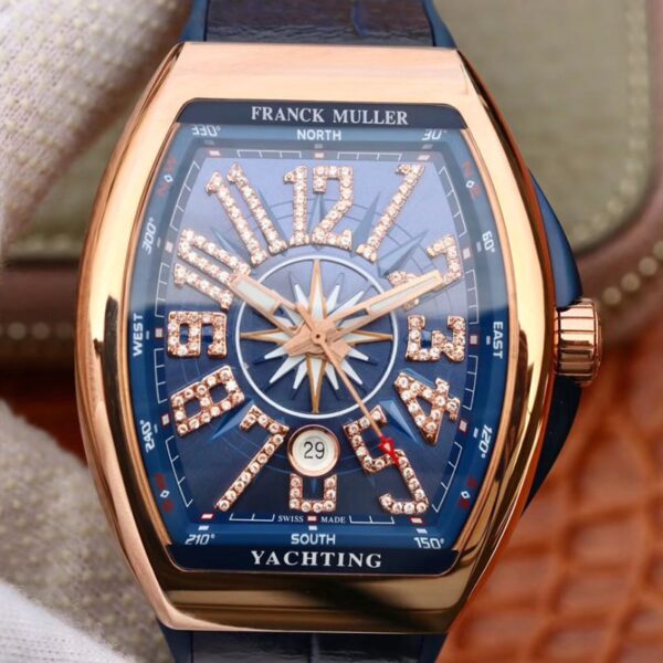 Franck Muller Vanguard V45 25th Anniversary Blue Dial