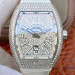 Franck Muller V45.SC.DT.D.NBR.CD.5N.NR Super Clone Watch: Price, Pictures, Videos, Reviews.