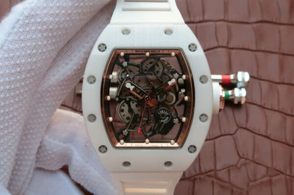 Richard Mille RM055 KV Factory Skeleton Dial Replica Watches - Luxury Replica