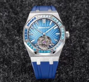 Audemars Piguet Royal Oak Tourbillon R8 Factory Blue Strap Replica Watches - Luxury Replica
