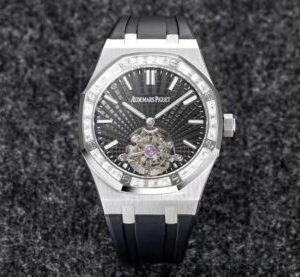 Audemars Piguet Royal Oak TourbillonR8 Factory Black Strap Audemars Piguet Royal Oak TourbillonR8 Factory Black Strap