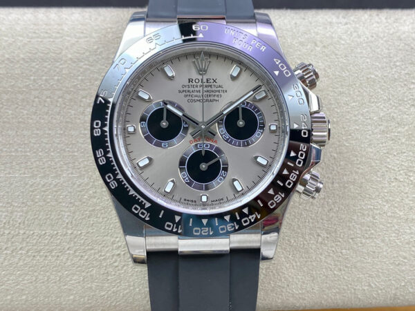 Rolex Daytona M116519LN-0027 BT Factory Rubber Strap Replica Watches - Luxury Replica