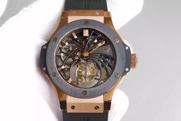 Hublot Big Bang Hollow Tourbillon Dial | US Replica - 1:1 Top quality replica watches factory, super clone Swiss watches.