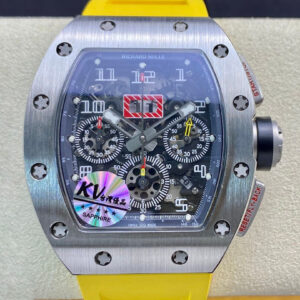 Richard Mille RM11 KV Factory Stainless Steel Bezel Replica Watches - Luxury Replica