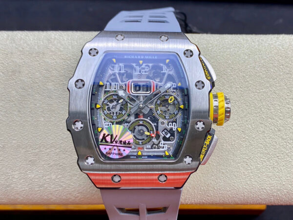 Richard Mille RM11-03 KV Factory Rubber Strap Replica Watches - Luxury Replica