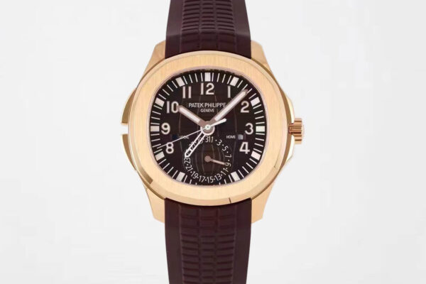 Patek Philippe Aquanaut 5164R-001 ZF Factory Black Dial Replica Watches - Luxury Replica