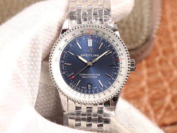 Breitling Navitimer Automatic 38 A17325211C1A1 KOR Factory Stainless Steel Strap Replica Watches - Luxury Replica