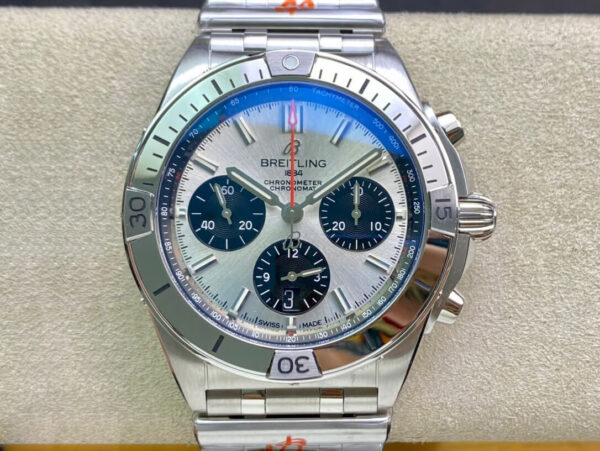 Breitling Chronomat AB0134101G1A1 GF Factory Stainless Steel Strap Replica Watches - Luxury Replica