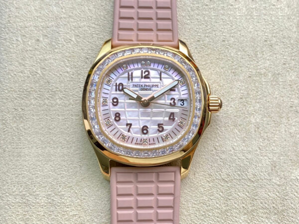 Patek Philippe Aquanaut 5072R-001 PPF Factory Diamond-Set Bezel Replica Watches - Luxury Replica
