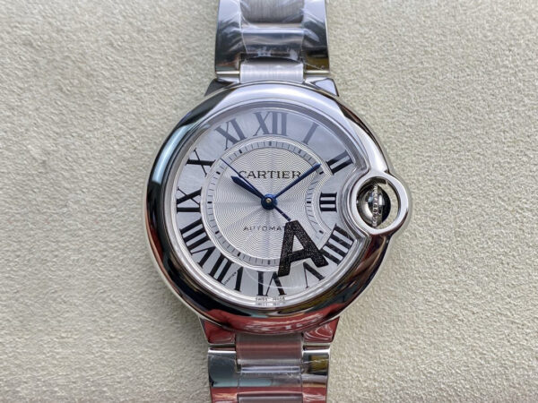 Ballon Bleu De Cartier 33MM W6920071 V6 Factory Stainless Steel Strap Replica Watches - Luxury Replica