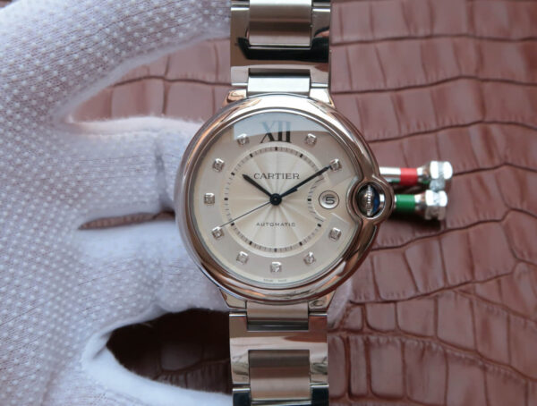Ballon Bleu De Cartier WE902075 JF Factory Stainless Steel Strap Replica Watches - Luxury Replica
