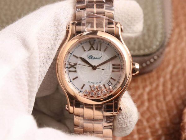 Chopard Happy Sport 274808-5002 YF Factory Stainless Steel Strap Replica Watches - Luxury Replica