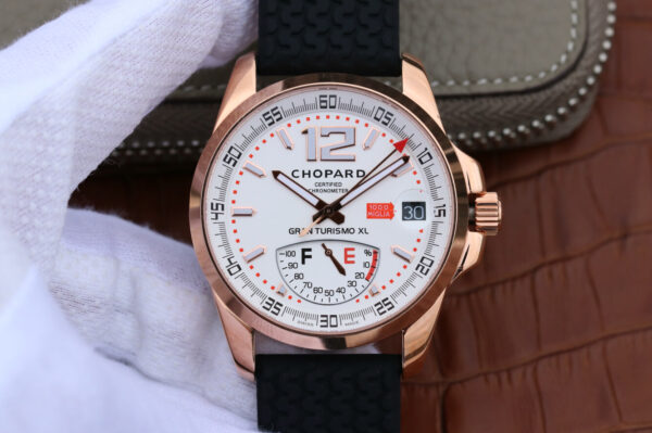 Chopard Classic Racing Mille Miglia 161272-5001 V6 Factory Rose Gold Bezel Replica Watches - Luxury Replica