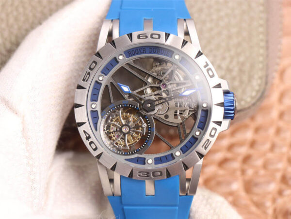 Roger Dubuis Excalibur Spidr RDDBEX0479 JB Factory Skeleton Dial Replica Watches - Luxury Replica