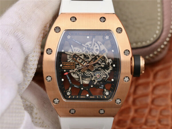 Richard Mille RM035 Americas KV Factory Skeleton Dial Replica Watches - Luxury Replica