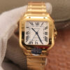 Cartier De Santos WSSA0010 BV Factory White Dial Replica Watches - Luxury Replica