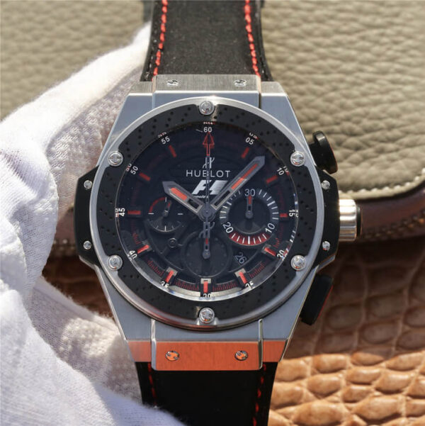 Hublot King Power 703.ZM.1123.NR.FMO10 V6 Factory Stainless Steel Bezel Replica Watches - Luxury Replica