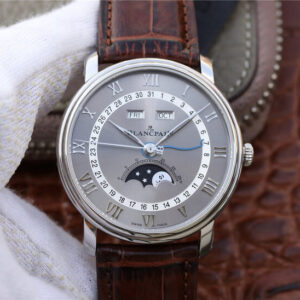 Blancpain Villeret 6654-1113-55B OM Factory Brown Strap Replica Watches - Luxury Replica