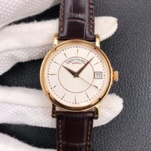 Patek Philippe Calatrava 5153J-001 ZF Factory Stainless Steel Bezel Replica Watches - Luxury Replica