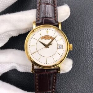 Patek Philippe Calatrava 5153R-001 ZF Factory Stainless Steel Bezel Replica Watches - Luxury Replica