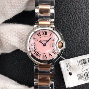 Ballon Bleu De Cartier 28MM V6 Factory Stainless Steel Strap Replica Watches - Luxury Replica