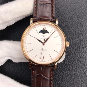 IWC Portofino Moon Phase IW459401 MKS Factory Stainless Steel Bezel Replica Watches - Luxury Replica