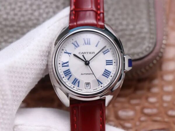 Cle De Cartier WSCL0017 1:1 Best Edition V6 Factory Stainless Steel Bezel Replica Watches - Luxury Replica