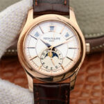 Patek Philippe Grand Complications 5205R-001 KM Factory Stainless Steel Bezel Replica Watches - Luxury Replica