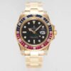 Rolex GMT Master II 116758 SAru-78208 ROF Factory Stainless Steel Strap Replica Watches - Luxury Replica