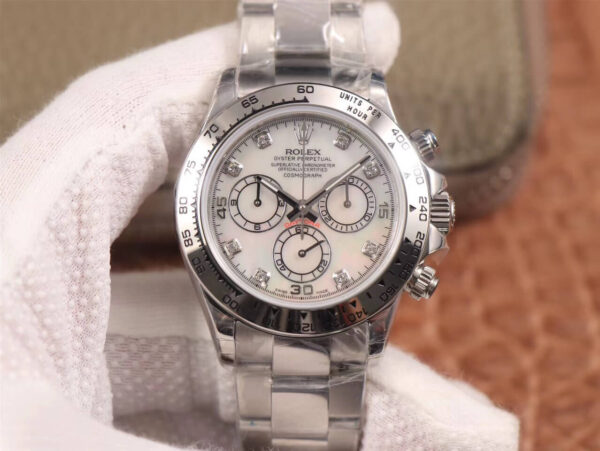 Rolex Daytona Cosmograph 116520-78590 JH Factory Stainless Steel Strap Replica Watches - Luxury Replica
