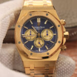 Audemars Piguet Royal Oak Chronograph 26331BA.OO.1220BA.01 OM Factory Stainless Steel Strap Replica Watches - Luxury Replica