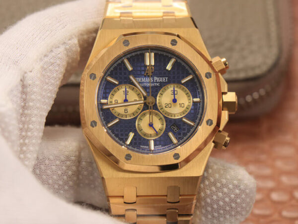 Audemars Piguet Royal Oak Chronograph 26331BA.OO.1220BA.01 OM Factory Stainless Steel Strap Replica Watches - Luxury Replica