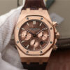 Brand Audemars Piguet Range Royal Oak Model 26331OR.OO.D821CR.01 Gender Mens Movement Swiss ETA7750 Movement Case Size 41mm Factory OM Factory