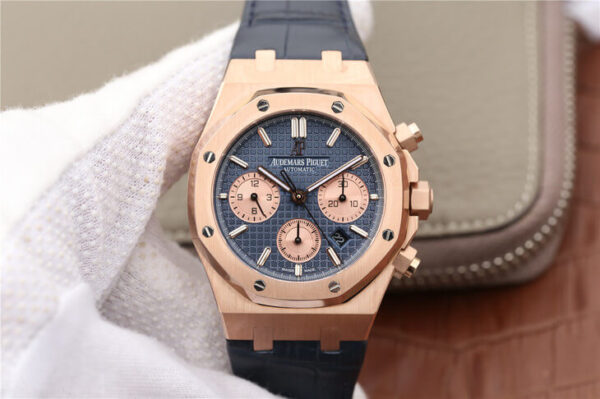 Audemars Piguet Royal Oak Chronograph 26331OR.OO.D315CR.01 OM Factory Blue Dial Replica Watches - Luxury Replica