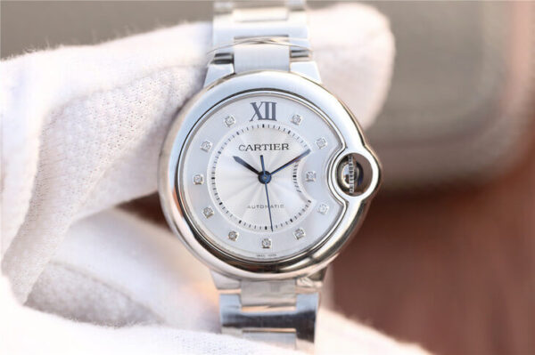 Ballon Bleu De Cartier WE902074 V6 Factory Stainless Steel Strap Replica Watches - Luxury Replica