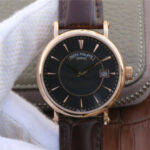 Patek Philippe Calatrava ZF Factory Brown Strap Replica Watches - Luxury Replica