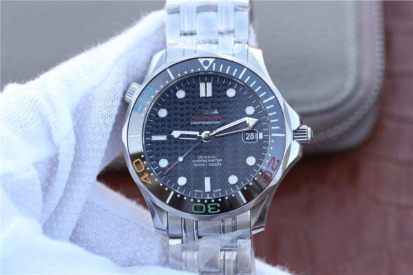 Omega Seamaster Diver 300M 522.30.41.20.01.001 V6 Factory Stainless Steel Strap Replica Watches - Luxury Replica