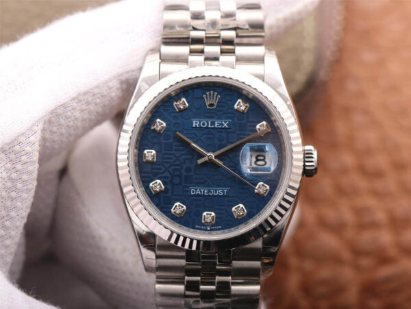 Rolex Datejust M126234-0011 EW Factory Stainless Steel Strap Replica Watches - Luxury Replica
