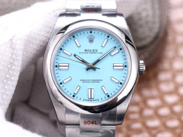 Rolex Oyster Perpetual M124300-0006 EW Factory Stainless Steel Case Replica Watches - Luxury Replica