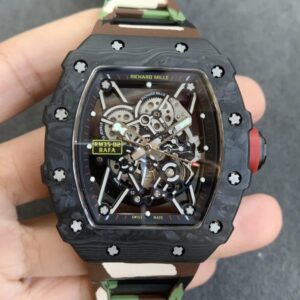 Richard Mille RM35-02 KV Factory Skeleton Dial Replica Watches - Luxury Replica
