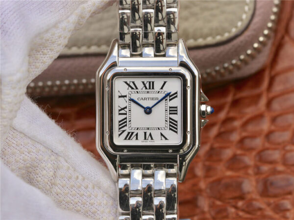 Panthere De Cartier WSPN0007 GF Factory Stainless Steel Strap Replica Watches - Luxury Replica
